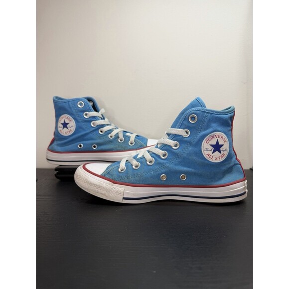 Converse CTAS High Top Blu Canvas Shoes Blue Men’s 4 Wo 6 - Picture 1 of 9